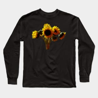 Sunflowers - Sunflower Bouquet Long Sleeve T-Shirt